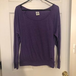 Long sleeve crop top